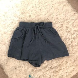 nordstrom blue soft shorts